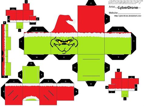 Cubee The Grinch By Cyberdrone Nutcracker Christmas Xmas Toys Grinch