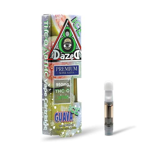 Dazed8 Guava Ice Delta 8 Thc O Vape Cartridge — 1 Gram Leafly