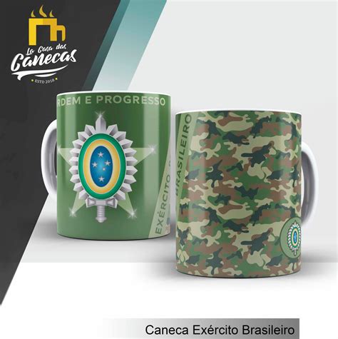 Caneca Exército Brasileiro Elo7 Produtos Especiais