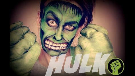 Incredible Hulk Face Paint Tutorial Youtube