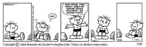 Tirinha Com Verbo - Tirinha do Cebolinha | Depois dos 11