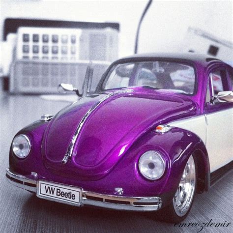 Purple Shiny Vw Beetle