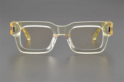 Bill Acetate Rectangle Glasses Frame – Fomolooo