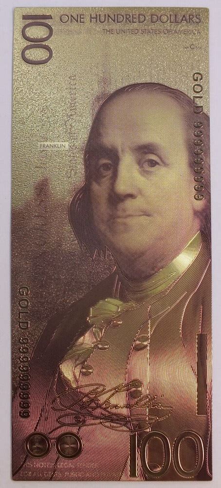 BILLETS HUMORISTIQUES PRÉSIDENTS DES ÉTATS UNIS BENJAMIN FRANKLIN