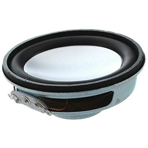 ELECTROPRIME 50mm 2 Dia Magnetic Type Aluminum Shell Round Speaker 8