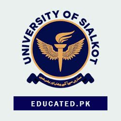 University Of Sialkot Admission 2025 Last Date, Apply Online