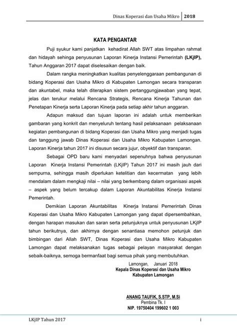 Pdf Kata Pengantar · Dan Tanggung Jawab Dinas Koperasi Dan Usaha