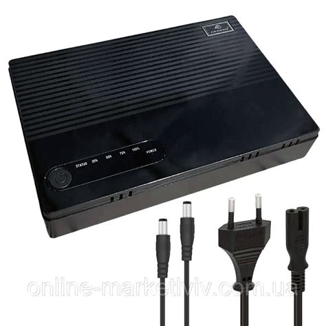 Бесперебойник для роутера 14000mAh, DC 9В/12В/15В/24В / Power Bank для ...