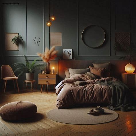 9 Moody Bedroom Tips Embrace Warm Dark Colors And Play With Dark