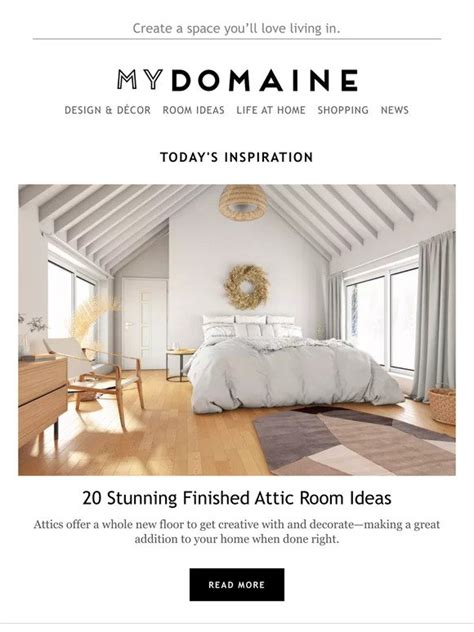 Mydomaine Stunning Finished Attic Room Ideas Milled