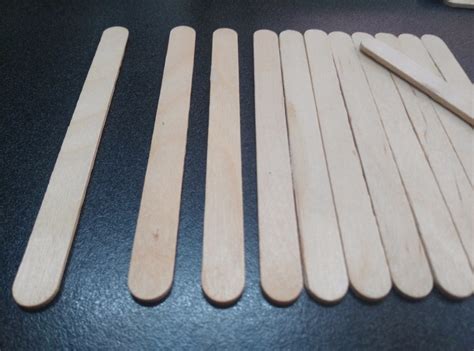 Palitos De Paleta De Madera Para Adornos O Manualidades