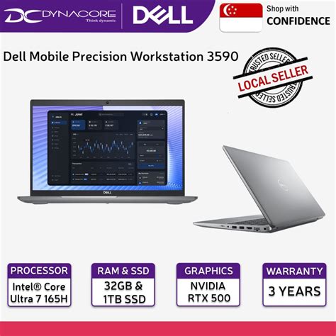 READY STOCKDell Mobile Precision Workstation 3590 Intel Core Ultra 7