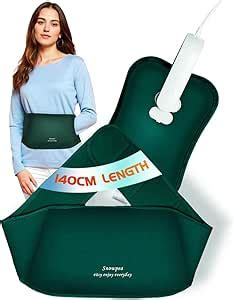 Snowpea Rechargeable Electric Hot Water Bottle Bed Warmer Hand Warmer With Cm In Belly Belt
