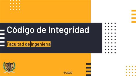 Calam O Codigo De Integridad Constitucion Y Etica