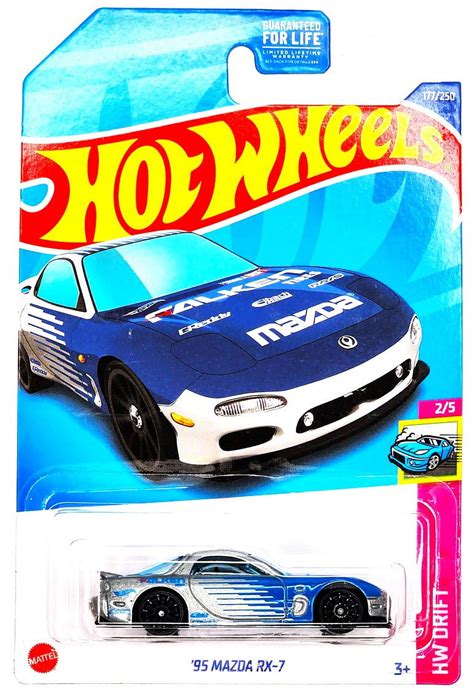 Hot Wheels Mazda Rx Silver Hw Drift Walmart