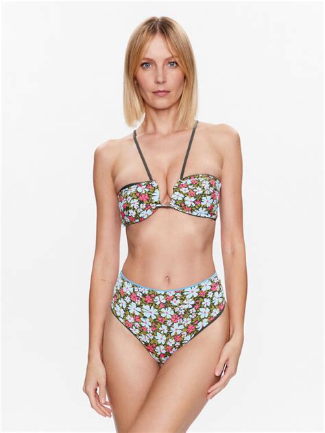 Maaji Dół od bikini 3383SCC003 Zielony Modivo pl