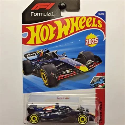 Hot Wheels Oracle Red Bull Racing Fórmula Edición Azul Oscuro Envío gratis
