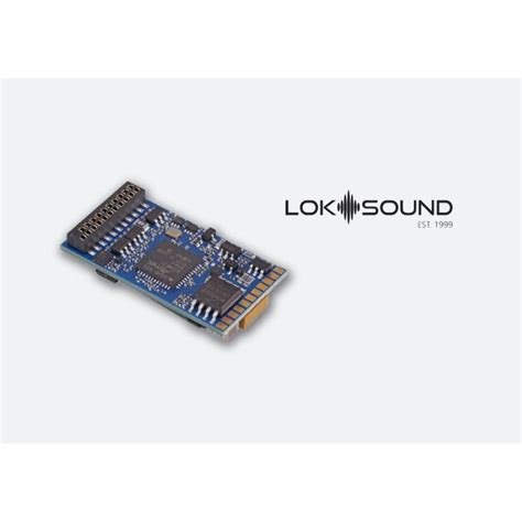 ESU 58429 LokSound 5 DCC 21MTC NEM660 Sound Decoder HO Scale