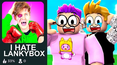 LANKYBOX Playing LANKYBOX HATER GAMES In ROBLOX!? (LANKYBOX CRIED ...