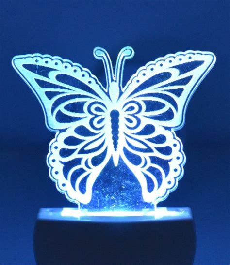 Glass Butterfly 3d Illusion Lamp At Rs 60 Piece Illusion Led Lamp In Firozabad Id 26260590273