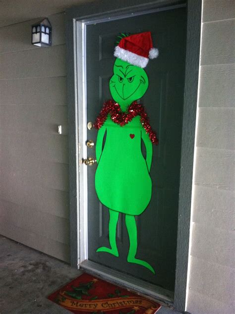 Door Decorating Ideas For Christmas Grinch The Cake Boutique