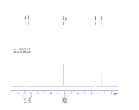 H Indazole Carboxylic Acid Bromo H Nmr Spectrum