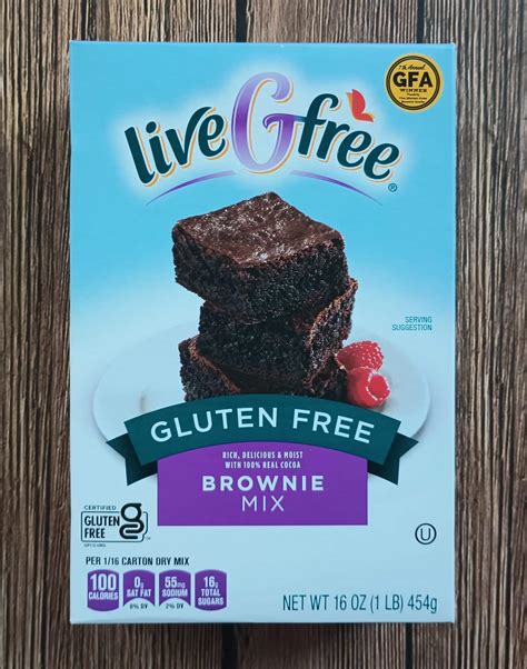 liveGfree Gluten Free Brownie Mix | Aldi Reviewer