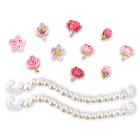 Amazon Pcs Flower Croc Charms Fit For Clog Sandals Slippers