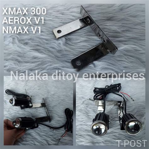 Mini Driving Light Bracket XMAX300 AEROX V1 NMAX V1 Shopee Philippines