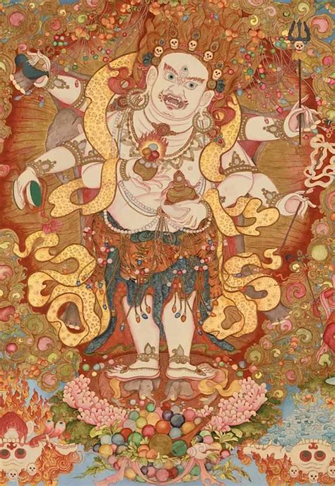 White Mahakala — Bringing Generosity And Good Fortune To Our Lives With