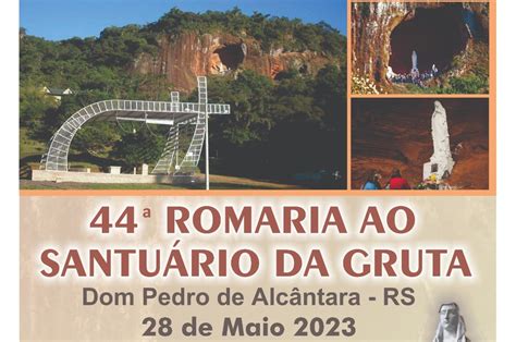 Santa Missa marcará o lançamento oficial da 44ª Romaria da Gruta de Dom