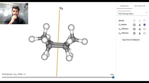 Symmetry In Cyclohexane Boat Form Point Group Of Cyclohexane Boat