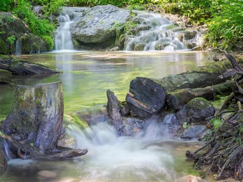 Fr Nkische Schweiz Sinterterrassen Bei Tiefenellern