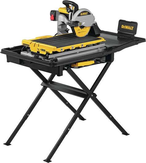 Dewalt Wet Tile Saw With Stand High Capacity Inch D S