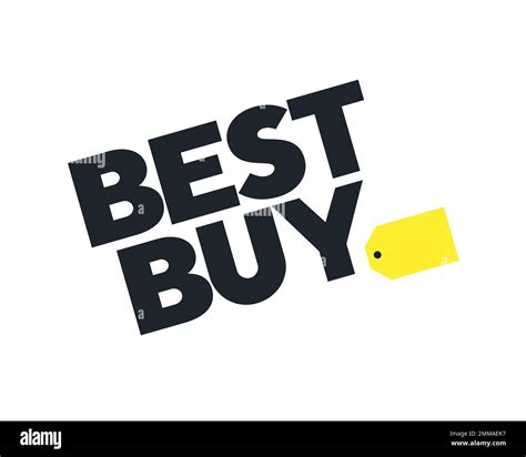 Best Buy, Rotated, White background, Logo, Brand name Stock Photo - Alamy