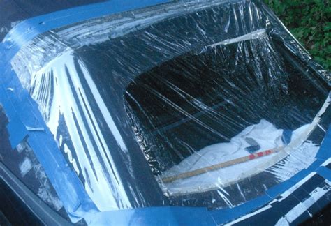 How To Cover A Broken Car Window | First Class Auto