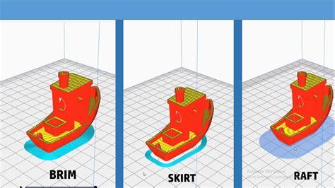 Mengenal Macam Macam Build Plate Adhesion Tutorial 3d Printer Youtube