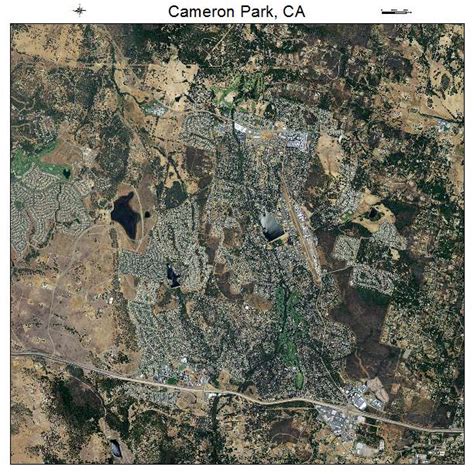 Aerial Photography Map of Cameron Park, CA California