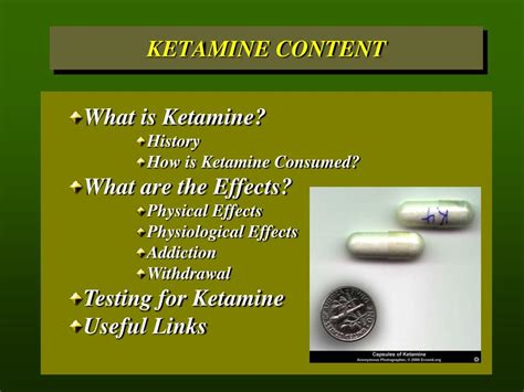 Ppt Ketamine Powerpoint Presentation Id740353