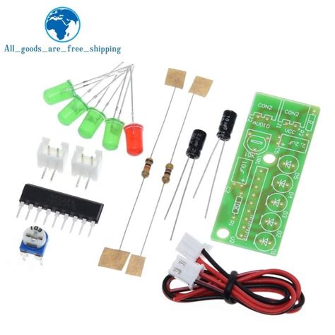 TZT Electronic Kit Parts 5mm RED Green LED Level Indicating 3 5 12V