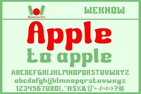 Apple to Apple Font Free Download - FreeFontDL