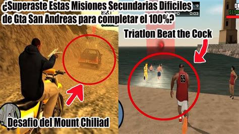 Top Misiones Secundarias Mas Dificiles De Gta San Andreas Misiones