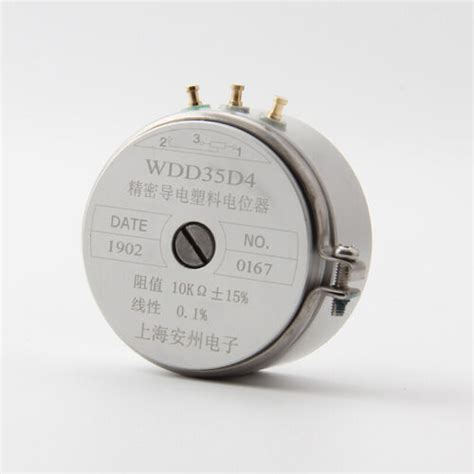 Precision Conductive Plastic Potentiometer WDD35D 4 1K 2K 5K 10K 0 1