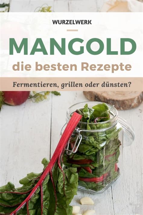 Mangold zubereiten Vom Grünzeug zum Gaumenschmaus Wurzelwerk