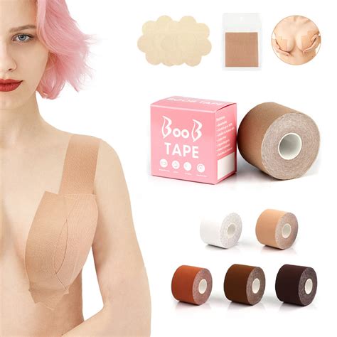 Boob Tape Breast Lifting Nude Skin Beige Uplift Body Tape Push Up