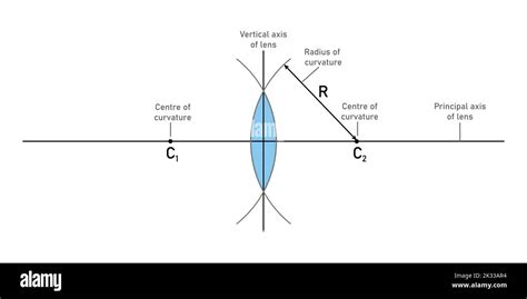 Properties Of Convex Lenses Parts Of Convex Lens In Principal Axis