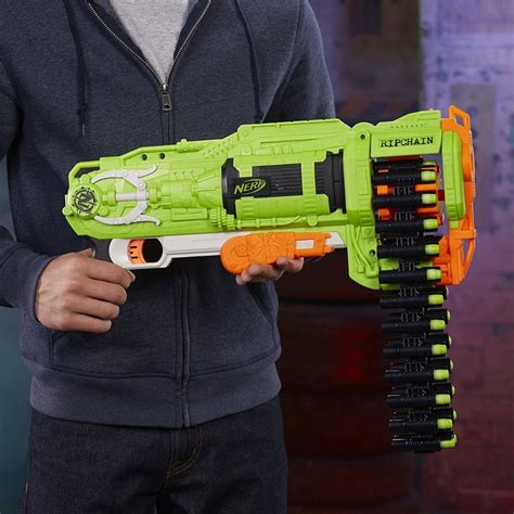 Nerf Zombie Rip Chain Combat Blaster Hasbro Original MercadoLibre