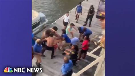 Viral Alabama Riverfront Fight Between Boating Groups Being