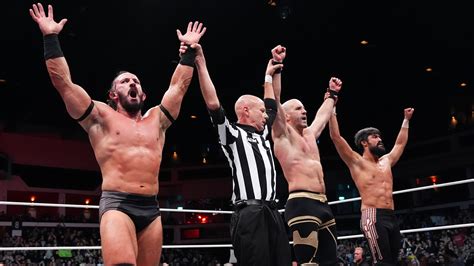 Pac The Blackpool Combat Club Pull Down Aew World Trios Titles To