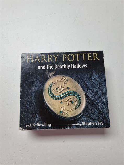 Harry Potter And The Deathly Hallows Stephen Fry Cd Audio Book Free Uk Pandp 9780747591108 Ebay